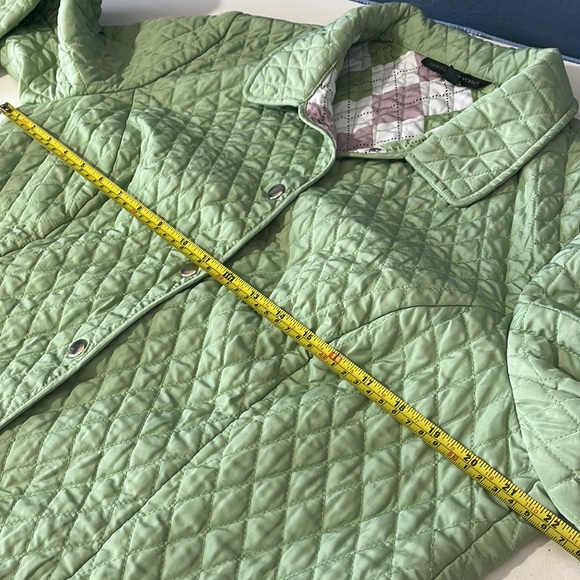 Briggs New York Green Quilted Jacket Sz. PXL - Picture 9 of 11